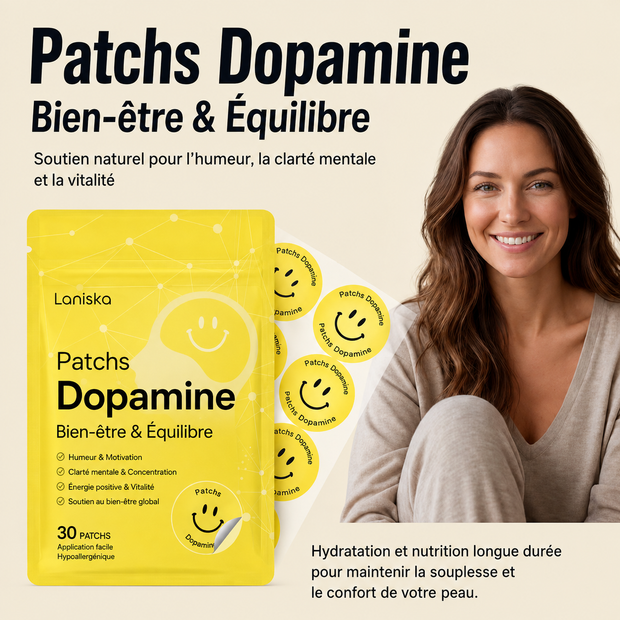 Patchs à la Dopamine Laniska – 30 patchs