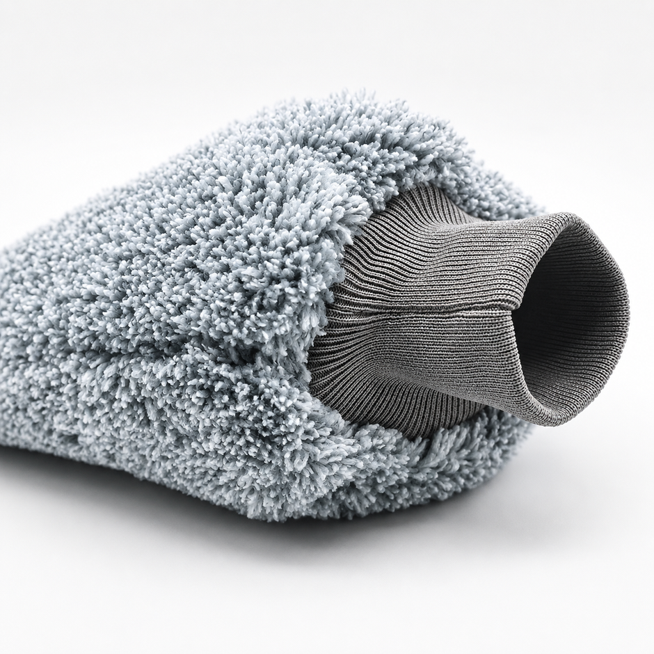 Gant de Lavage Premium Microfibre – Ultra Doux Sans Rayures