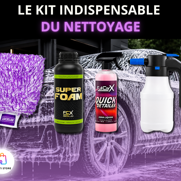 Kit essentiel nettoyage extérieur