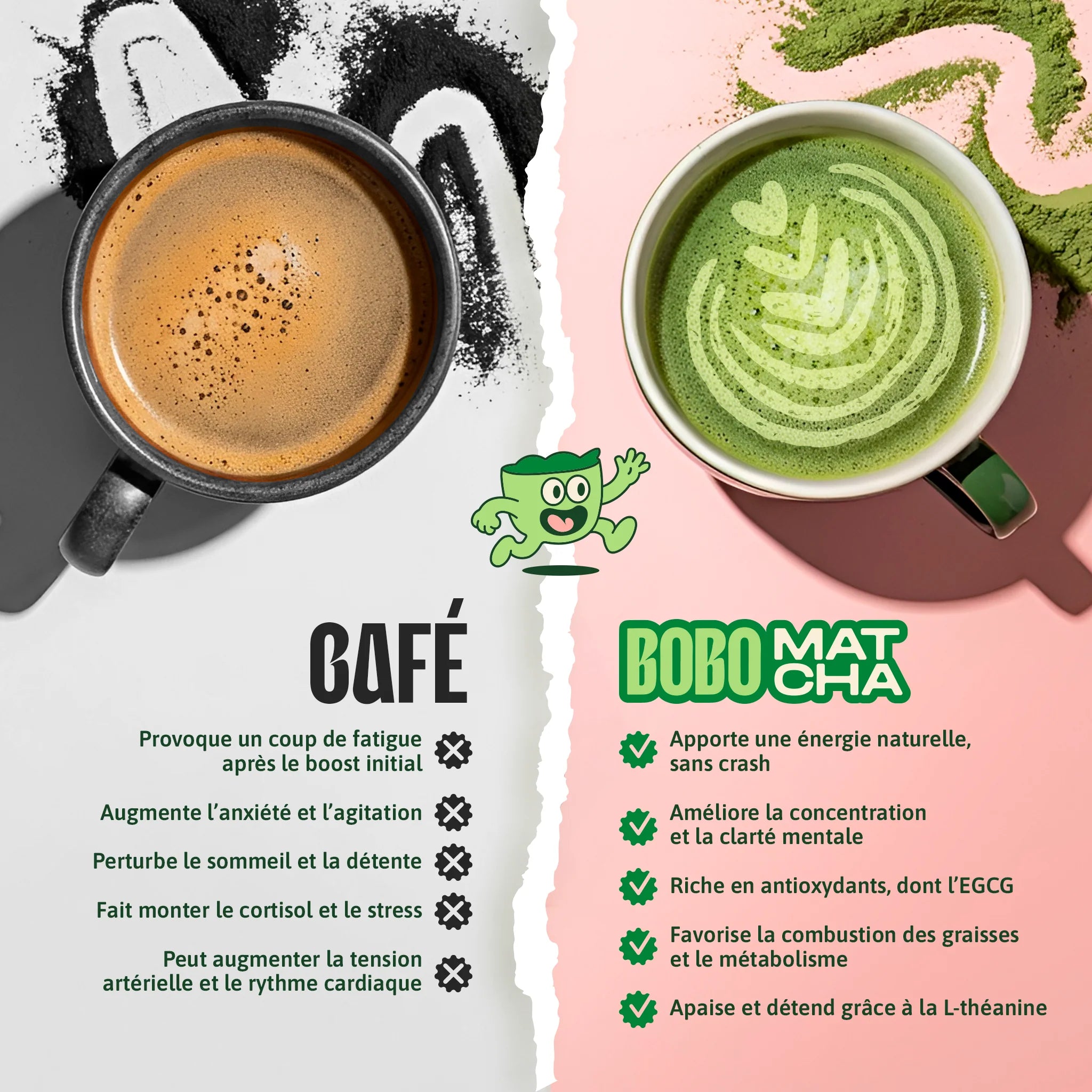 BOBO MATCHA – Capsules Matcha Cérémonie compatibles Nespresso®