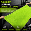 Serviette Microfibre Monster Absorbante 1000 GSM – 60 × 120 cm | Séchage Ultra Rapide