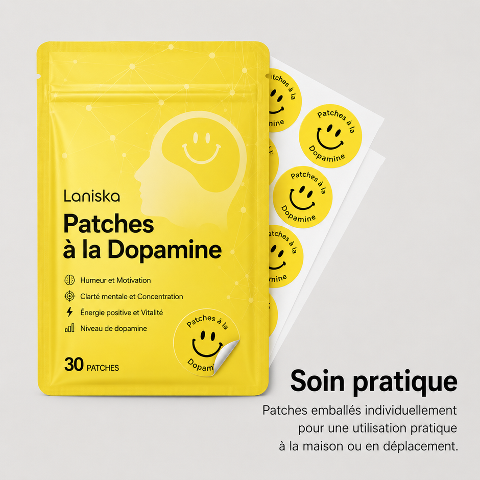 Patchs à la Dopamine Laniska – 30 patchs