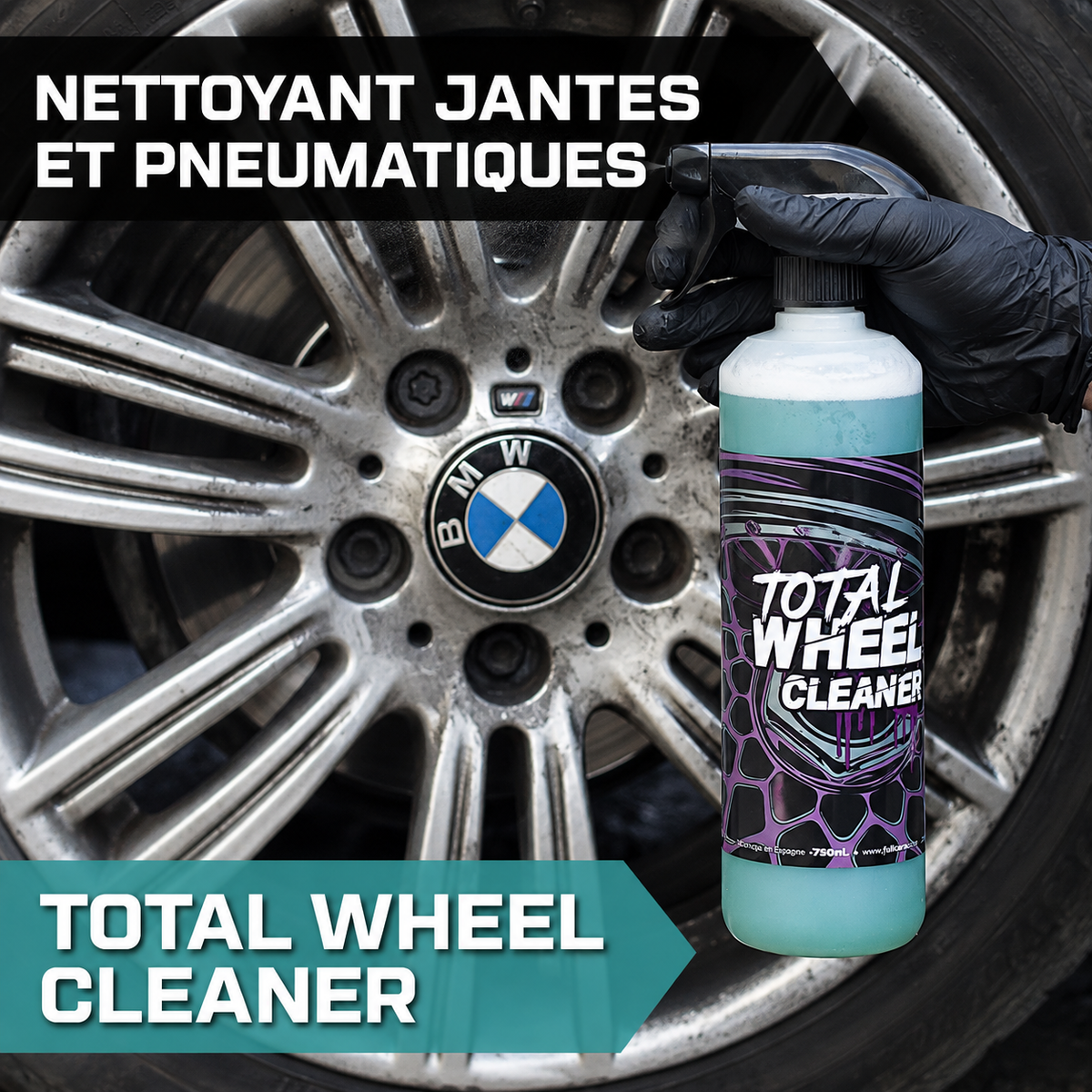 Total Wheel Cleaner Nettoyant jante/roue - FULL CAR X