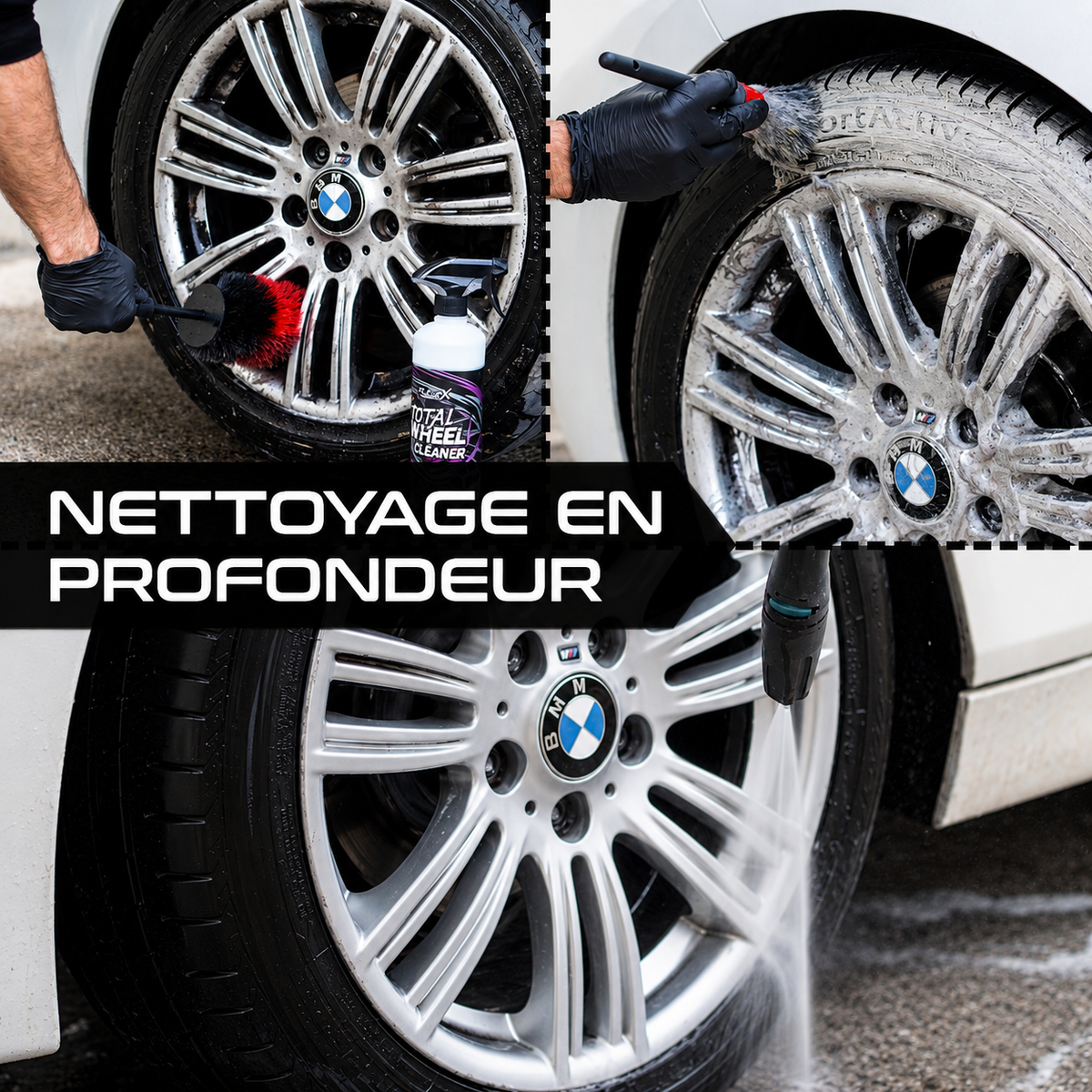 Total Wheel Cleaner Nettoyant jante/roue - FULL CAR X