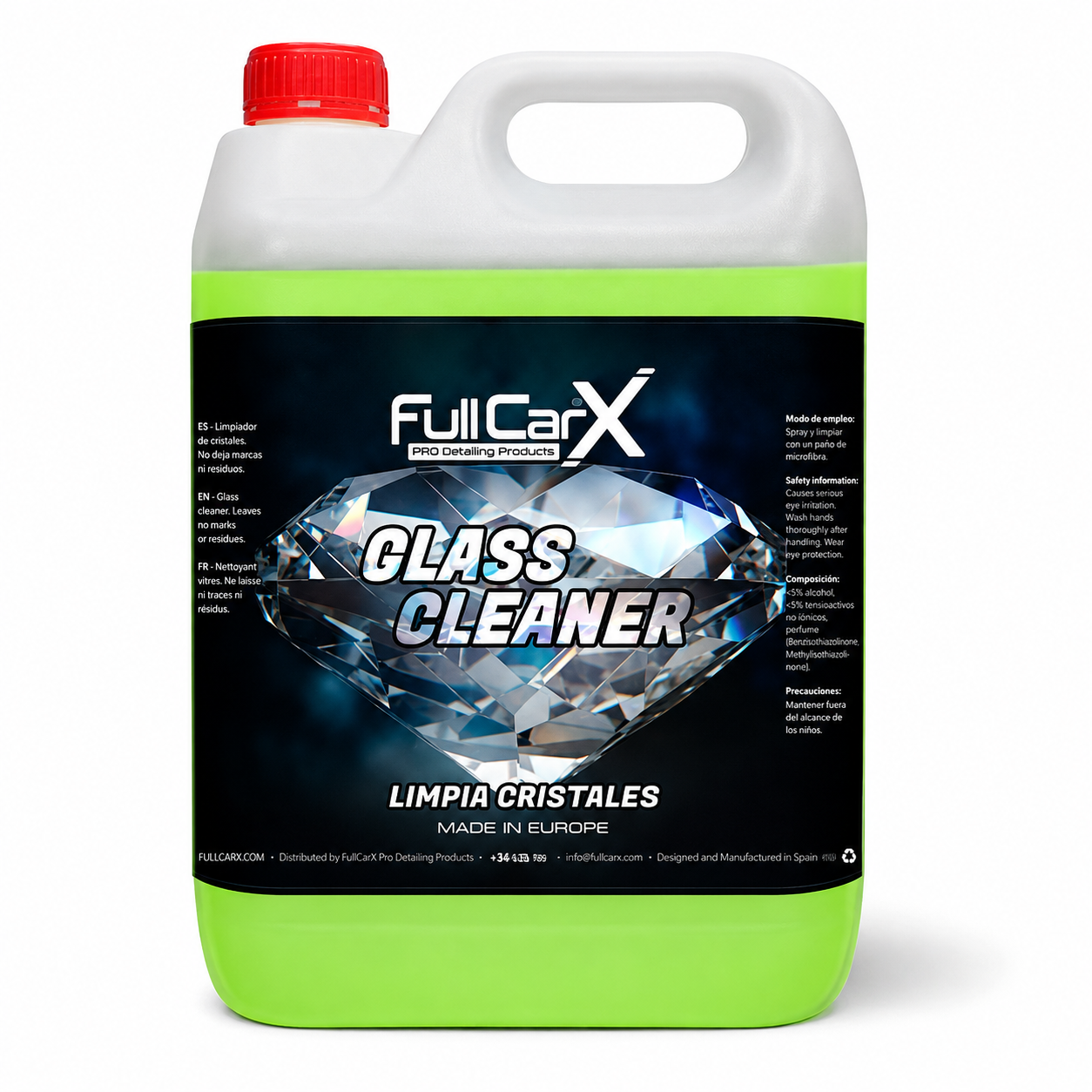 Glass Cleaner – Nettoyant Vitres Sans Traces | FULL CAR X