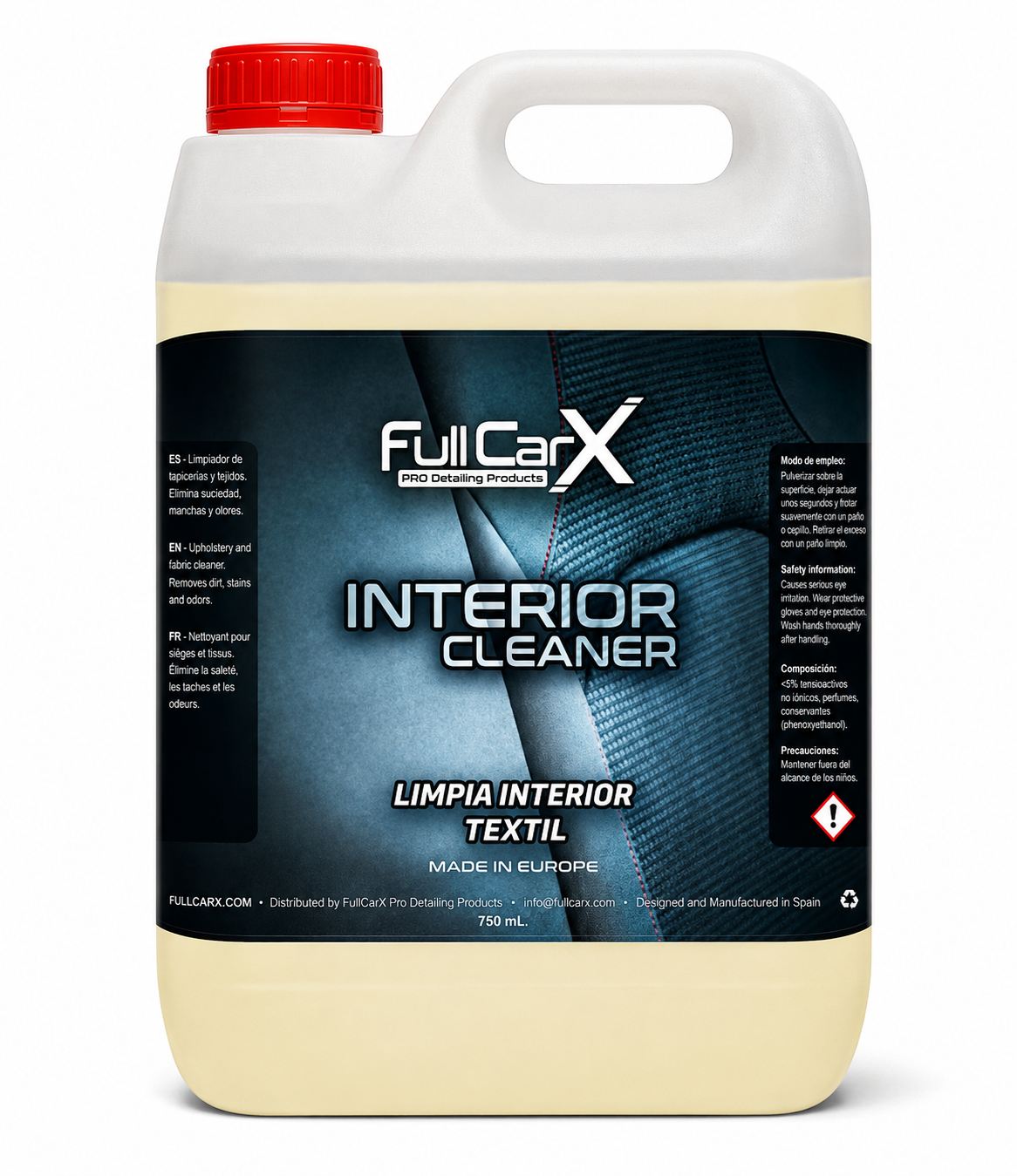 Interior Cleaner – Nettoyant Intérieur Tissus & Textiles | FULL CAR X