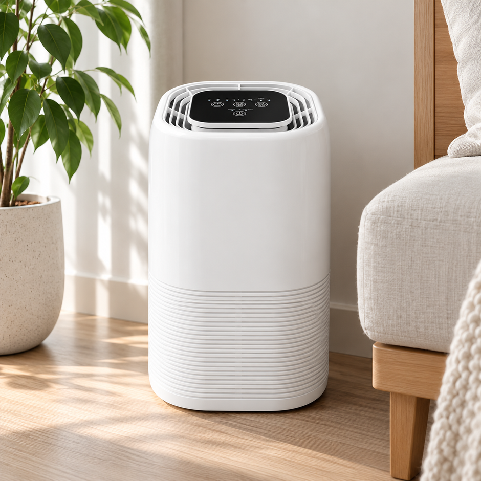 Purificateur d’Air EWT – HEPA 13, UV-C & ioniseur
