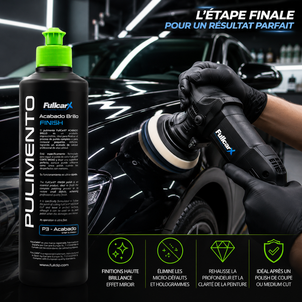Crème de polissage Finition 500ml - FULL CAR X