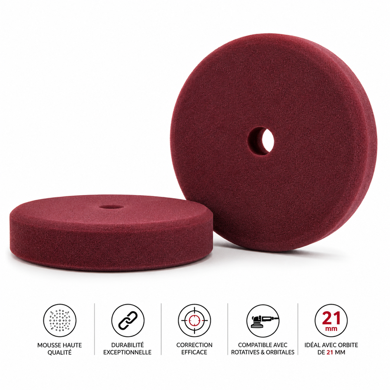 Pad de polissage professionnel 21 mm - FULL CAR X