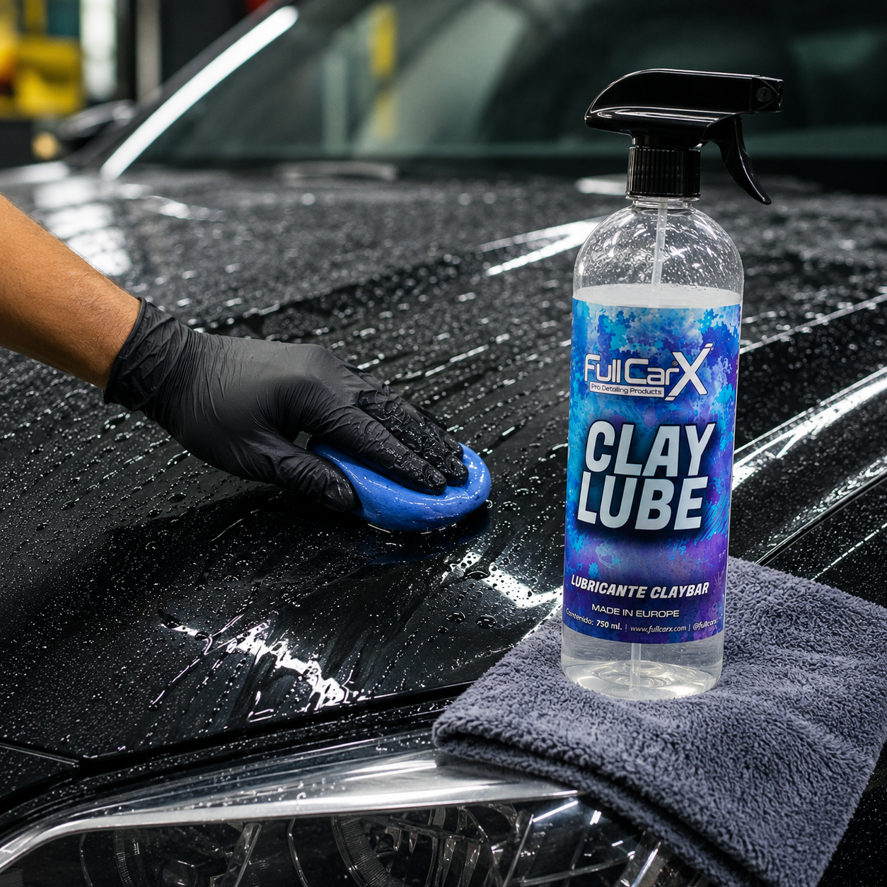 ClayLube – Lubrifiant pour Clay Bar - FULL CAR X