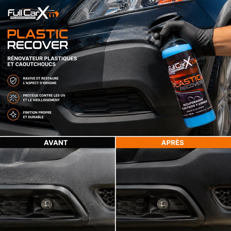Plastic Recover – Rénovateur Plastiques & Caoutchoucs | FULL CAR X