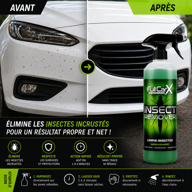 Insect Remover – Nettoyant Insectes Carrosserie | FULL CAR X