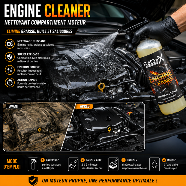 Engine Cleaner – Nettoyant Compartiment Moteur | FULL CAR X