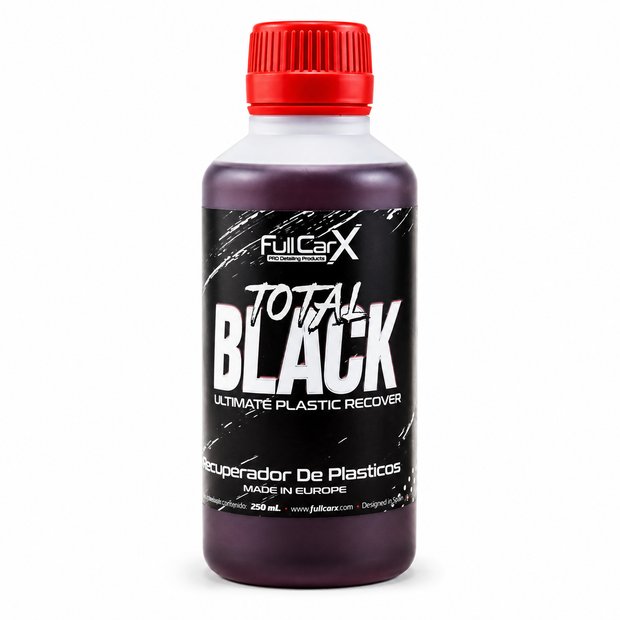 Total Black – Rénovateur Plastiques & Pneus | FULL CAR X