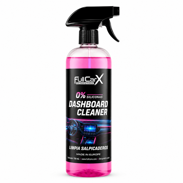 Dashboard Cleaner 0% Silicones – Nettoyant Tableau de Bord | FULL CAR X