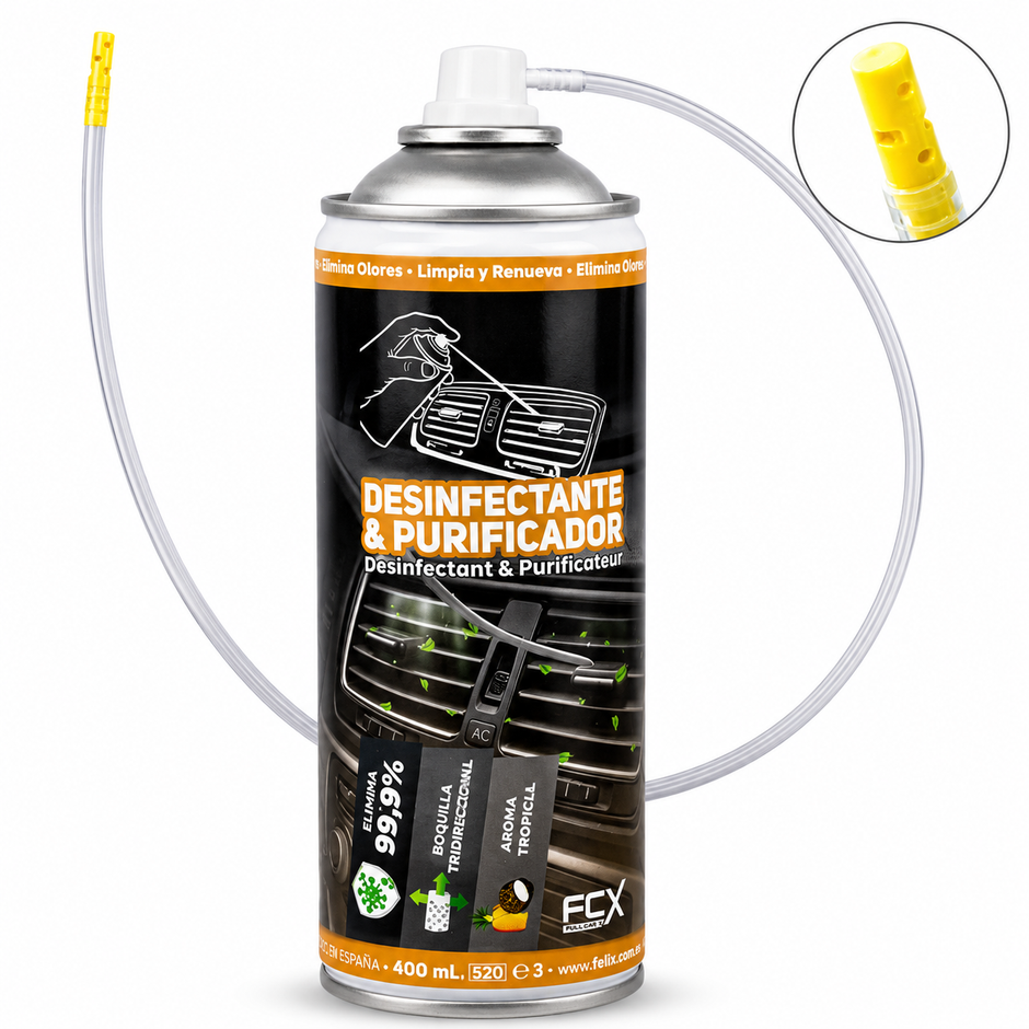 Désinfectant & Purificateur Climatisation – Tropical 400ml